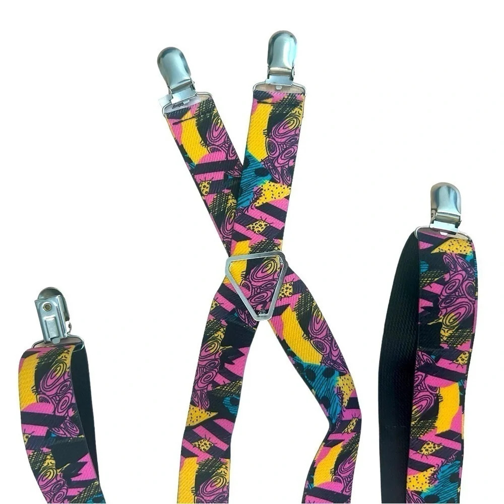 Nightmare before Christmas “Sally  themed” suspenders